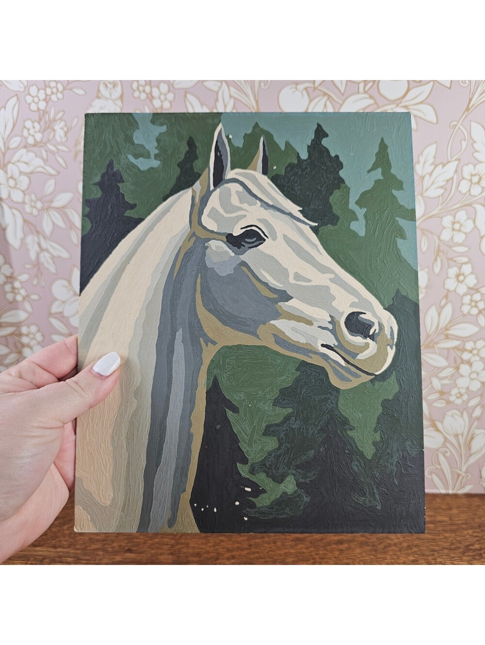 Vintage Art Award Horse Portraits Paint by Number Pair 8x10 PBN - Picture 14 of 14